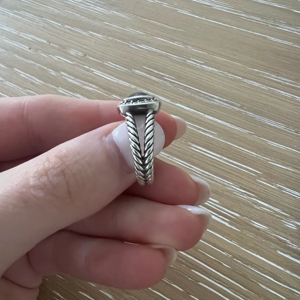 David Yurman Sterling Silver Ring - Picture 6 of 7